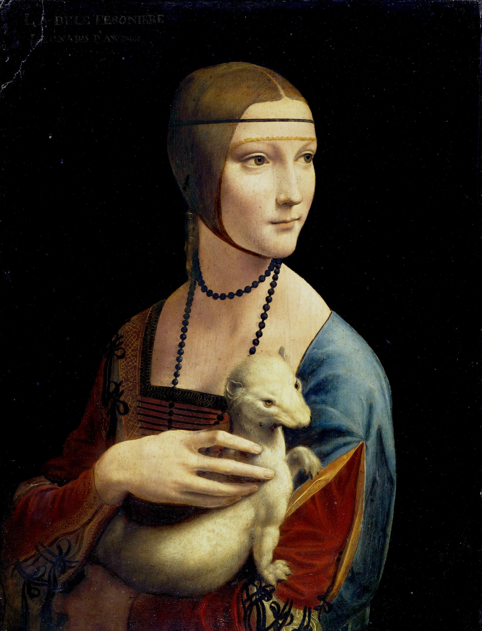 Discover Portrait of a Lady with an Ermine (Cecilia Gallerani)