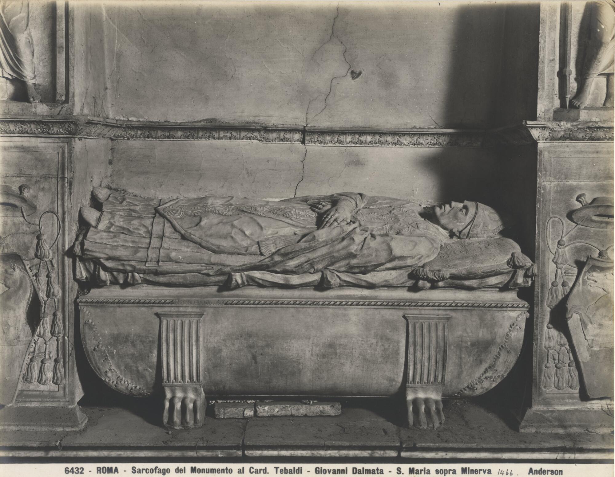 Discover Tomb of Cardinal Giacomo Tebaldi