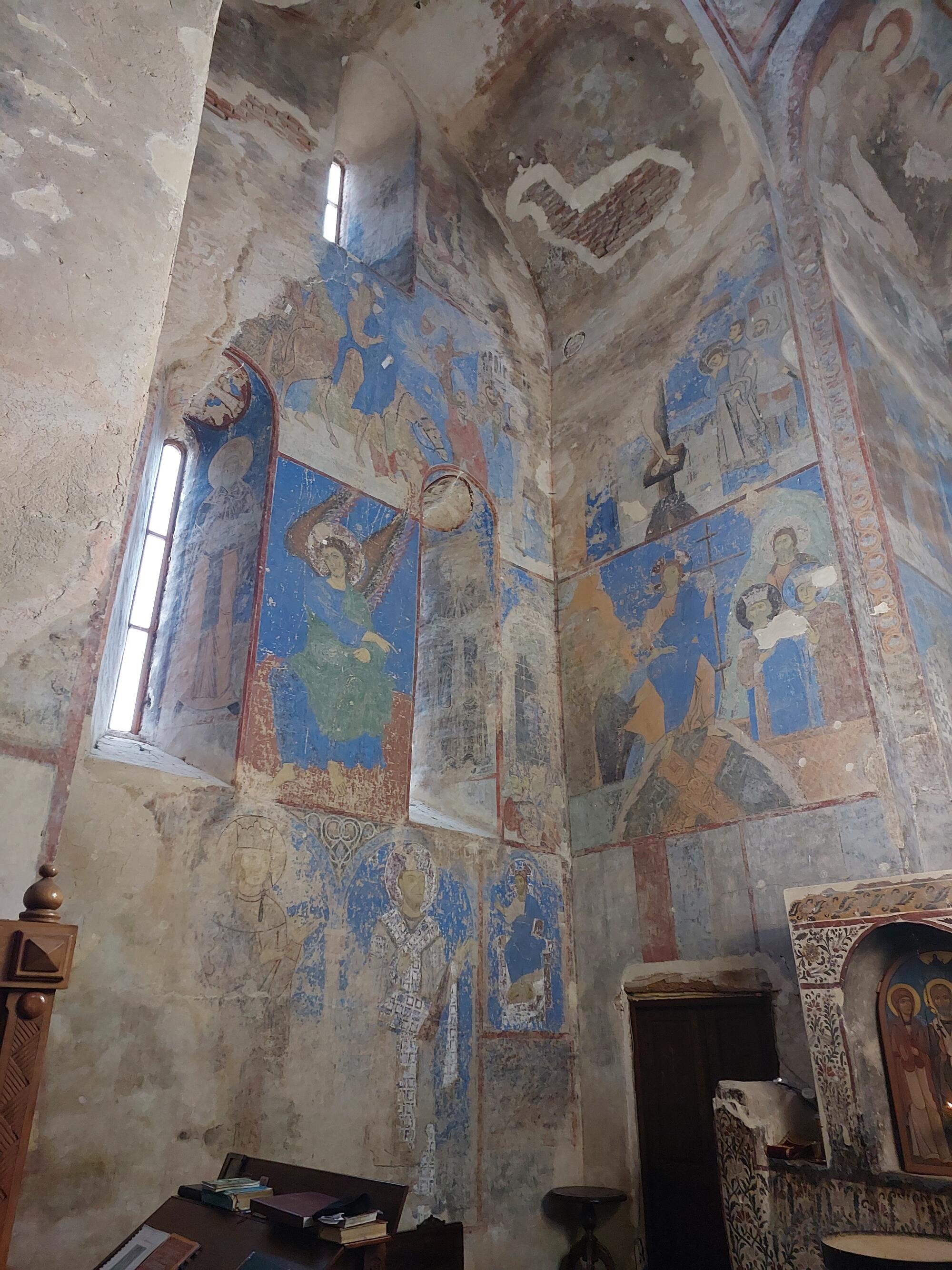 Discover Wall painting of Qintsvisi Church of St Nicholas