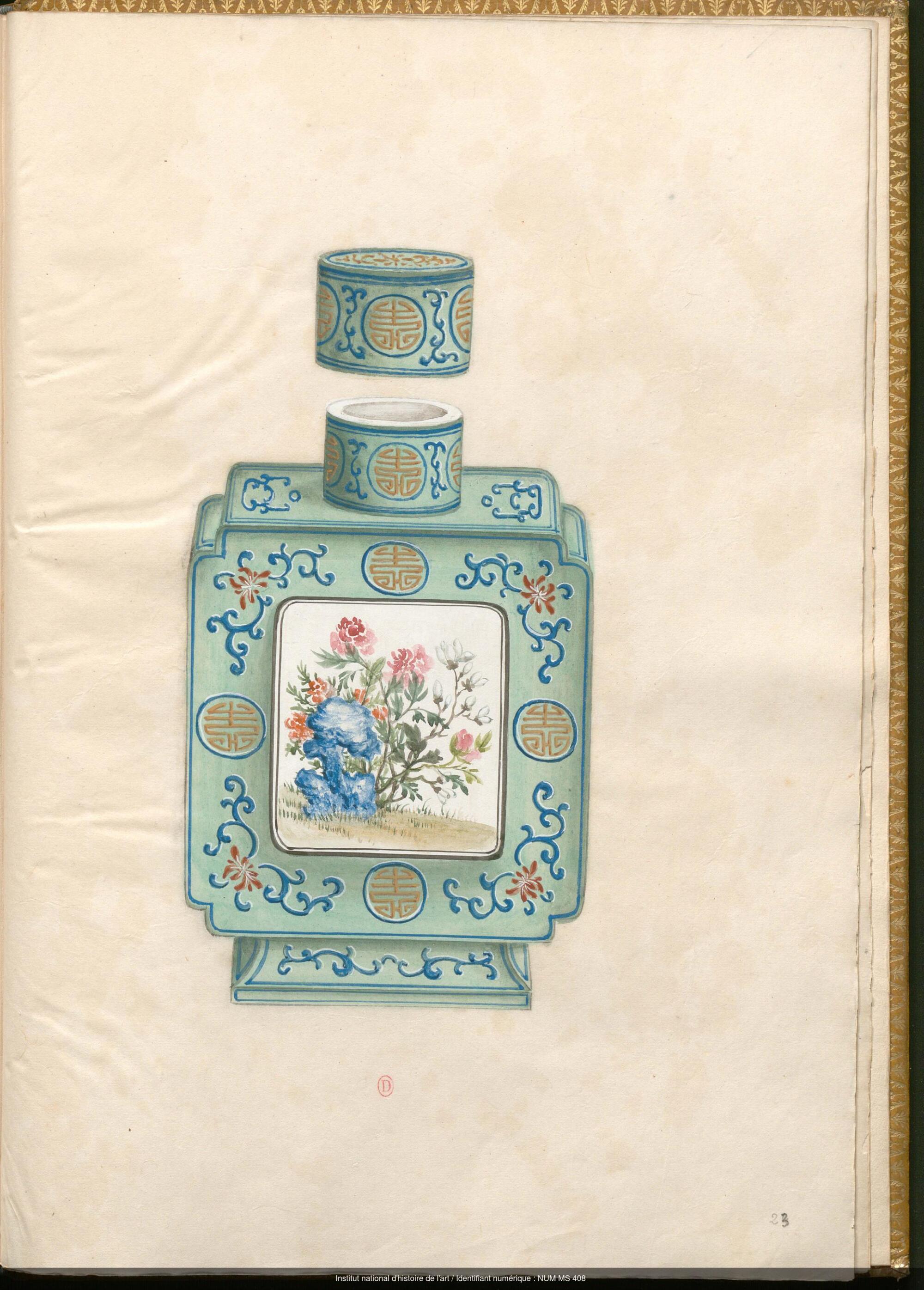 Discover Twenty-four Chinese Vases sent by the missionaries to M. Bertin