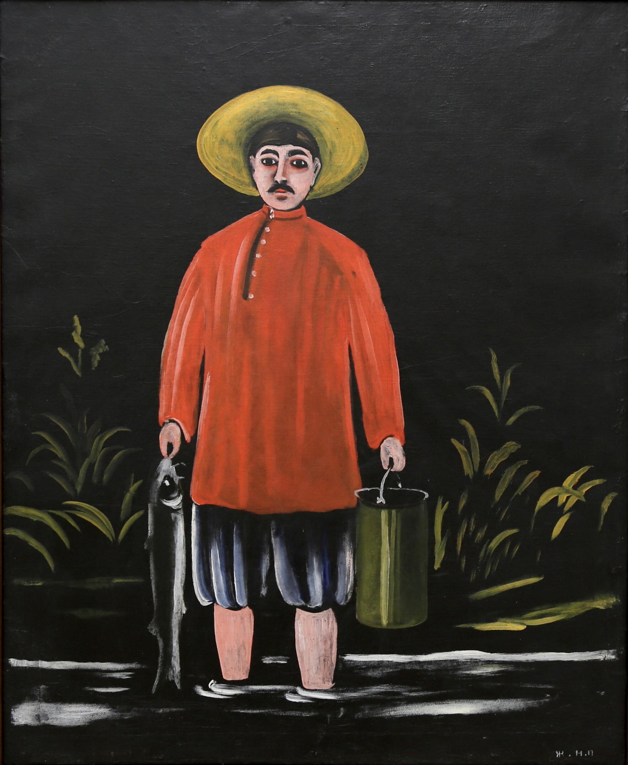 Discover The Fisherman in a Red Shirt